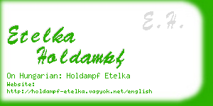 etelka holdampf business card